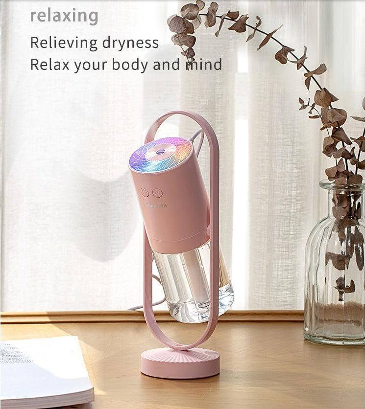 Magic Shadow Ultrasonic Humidifier | Projection Night Light & Mini Air Purifier – Perfect for Home, Car & Office